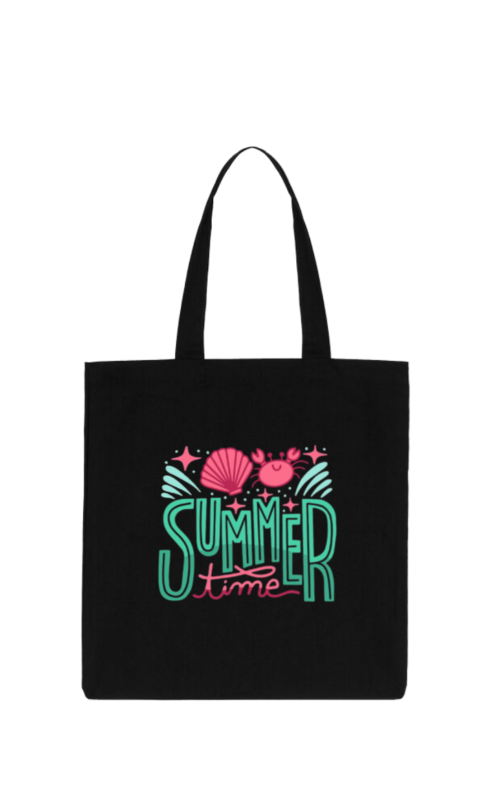 Summer Vibes tote bag Black 1