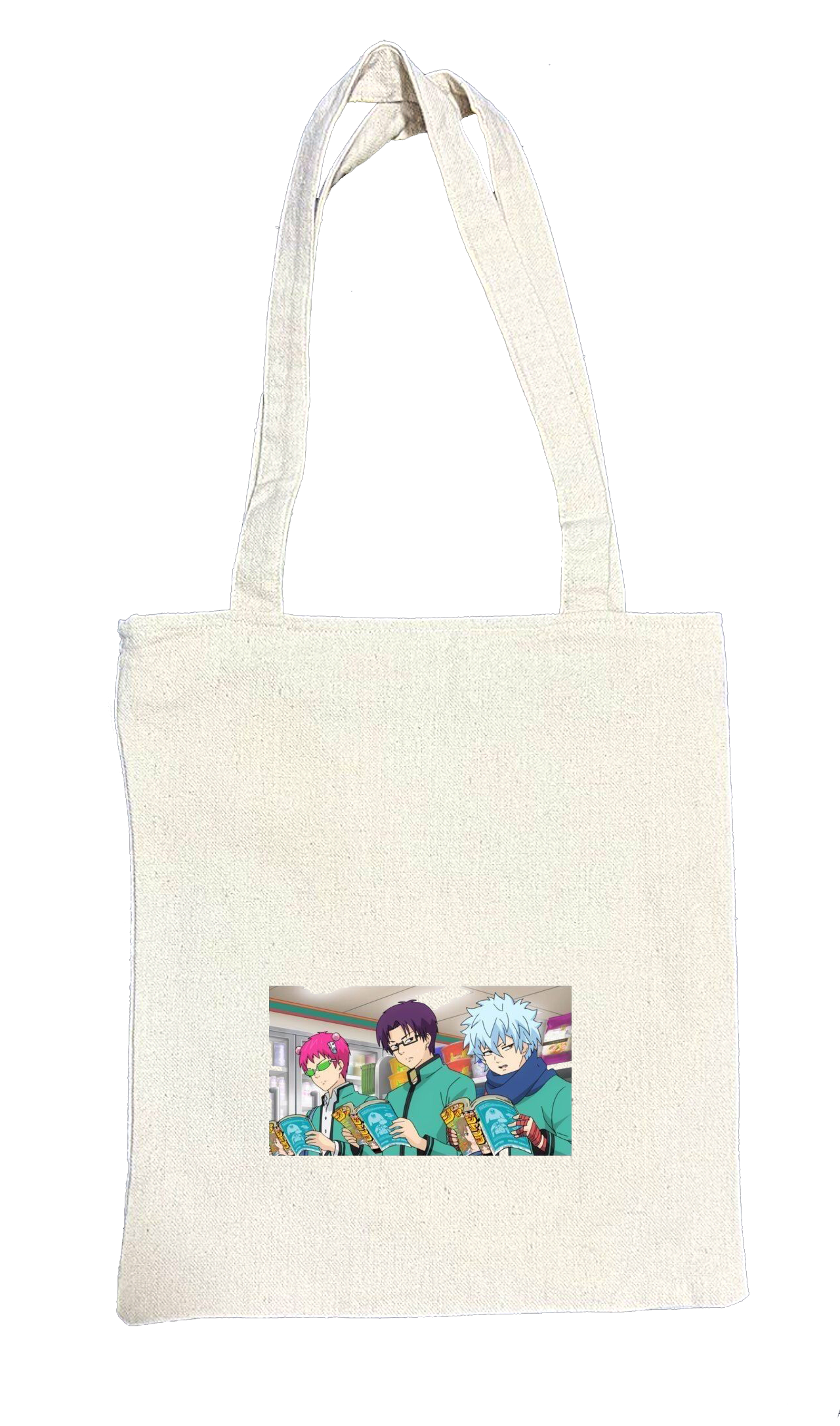 The Disastrous Life of Saiki K tote bag beige 1