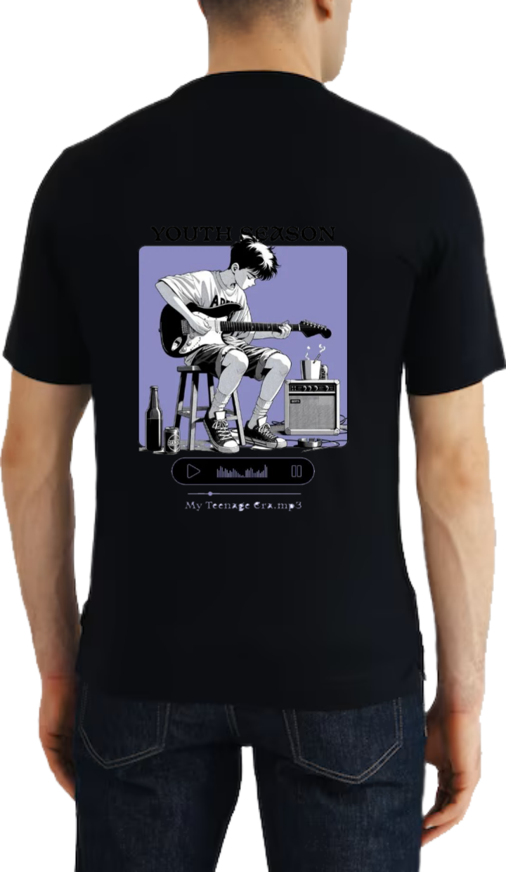 YOUTH REASONP t- shirt One Size Black Back 41
