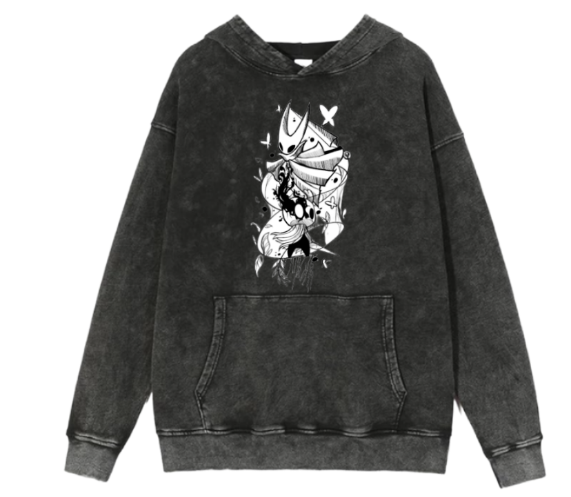 Hollow Knight One Size hoodie Washed 1