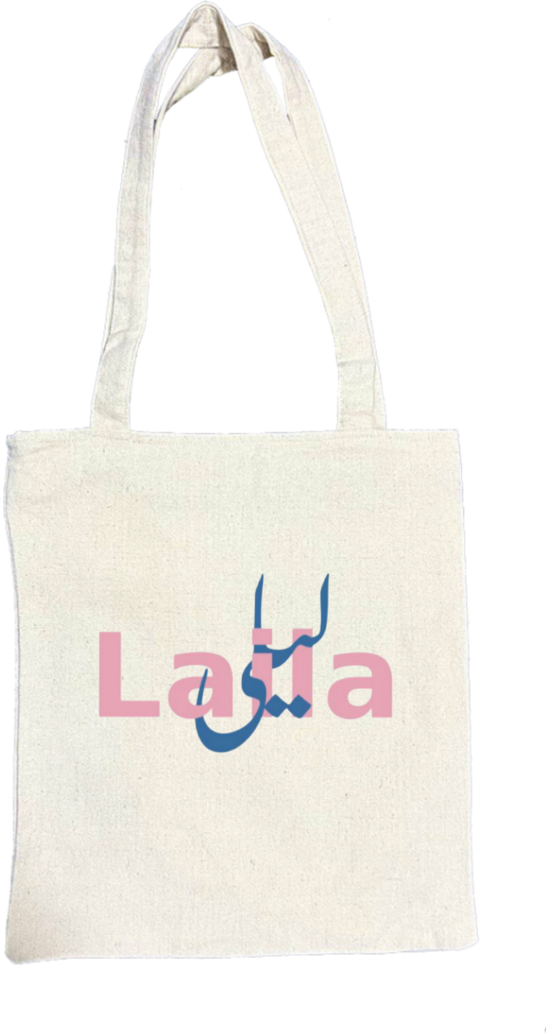 names tote bag beige Lala 1