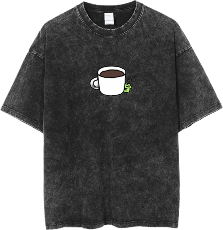 Frog One Size t- shirt Washed 1