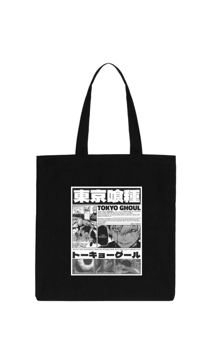 Tokyo ghoul tote bag Black 1