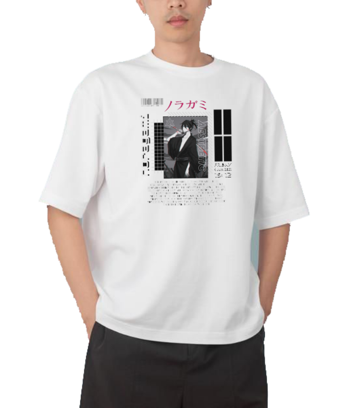Noragami t- shirt One Size White 1