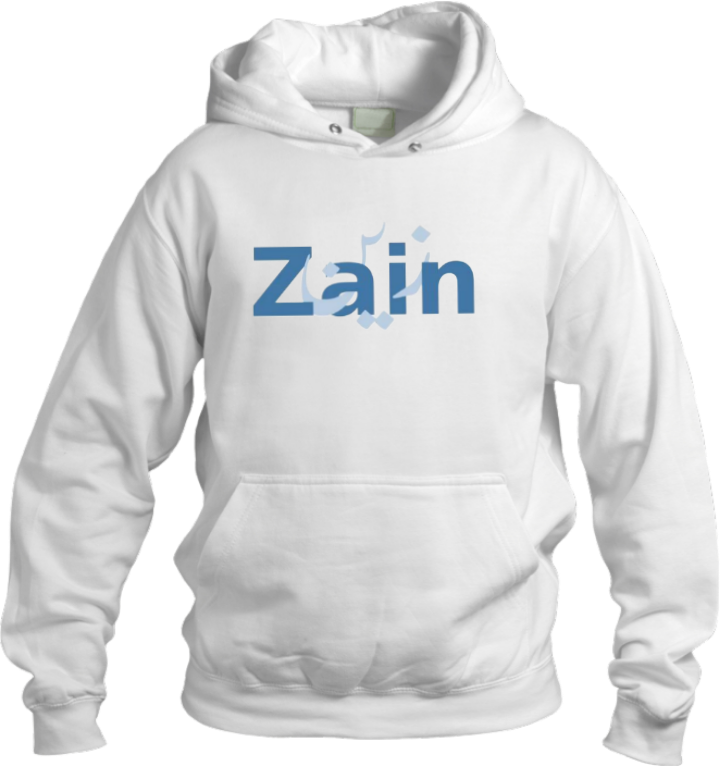 names One Size hoodie White Zain 1