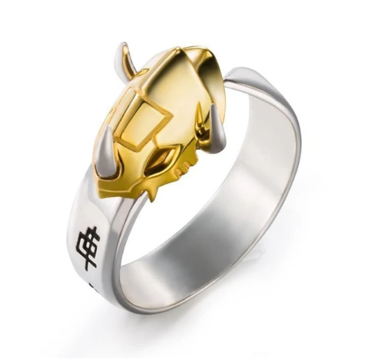 Generic Japanese Anime Digimon Metal Open Circle Ring