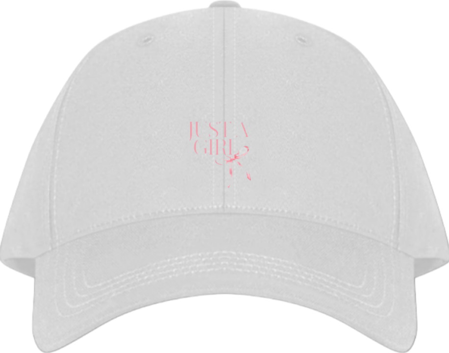 JUST A GIRL Baseball cap White 201