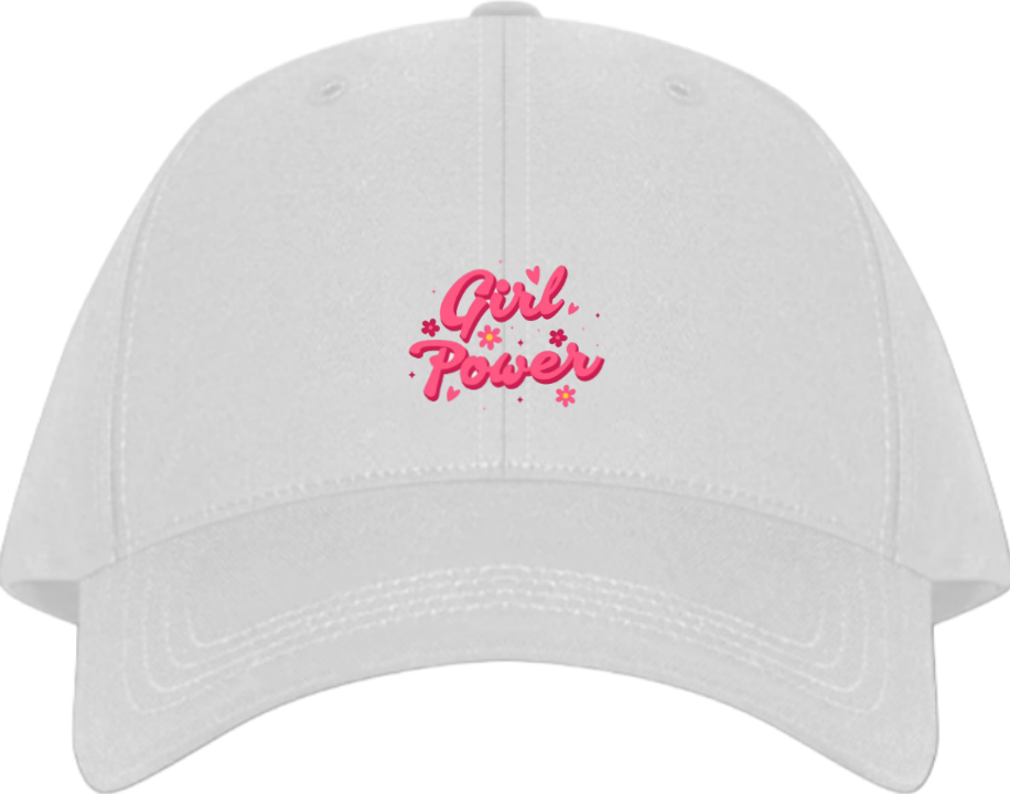 Girl Power Baseball cap White 203
