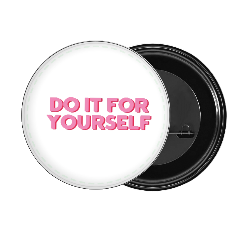 brooch DO IT FOR YOURSELF 208