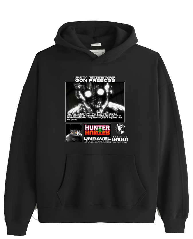 Hunter × Hunter One Size hoodie Black 36