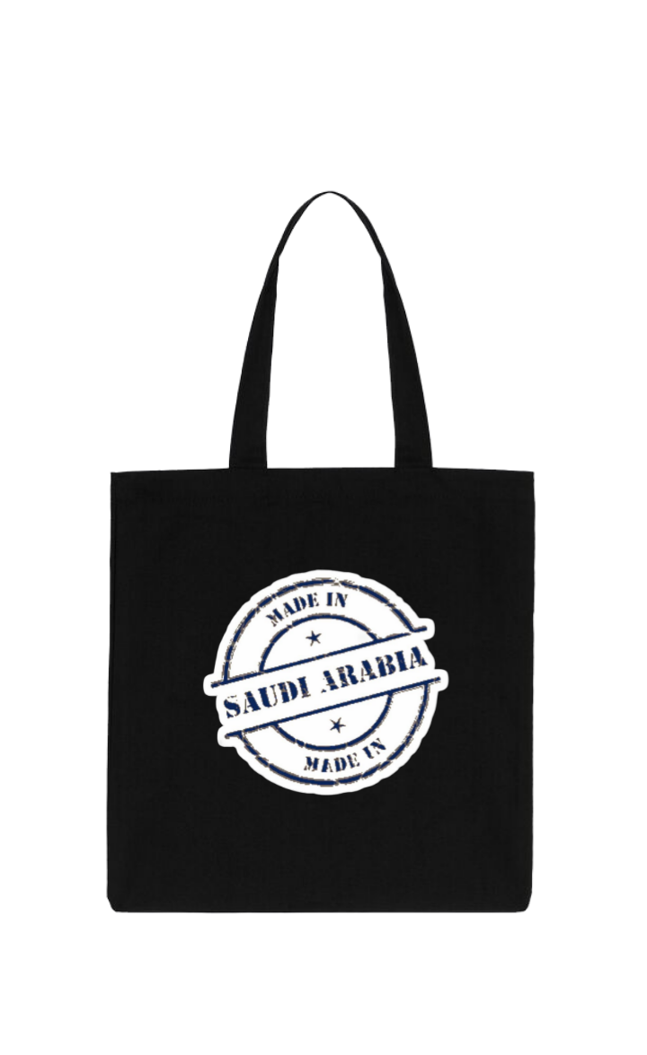 SaudIa Arabia saudi tote bag Black 20