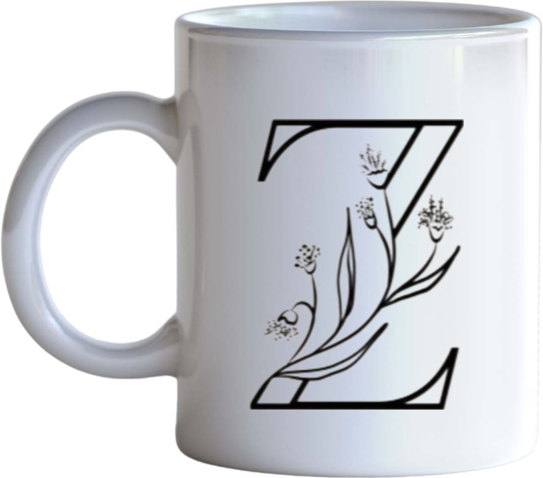 vector letter Mug Z 20