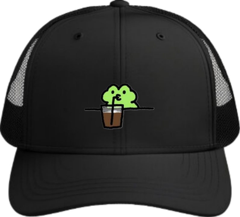 Frog Baseball cap Black 20