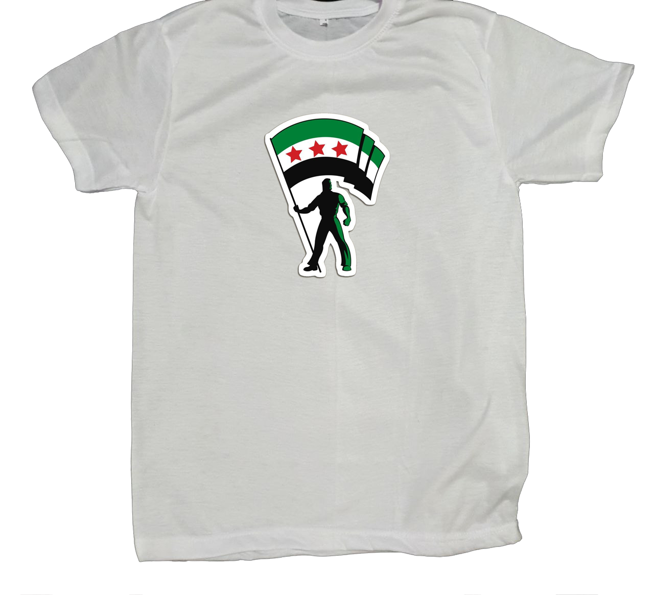 Syria t- shirt fat White 20