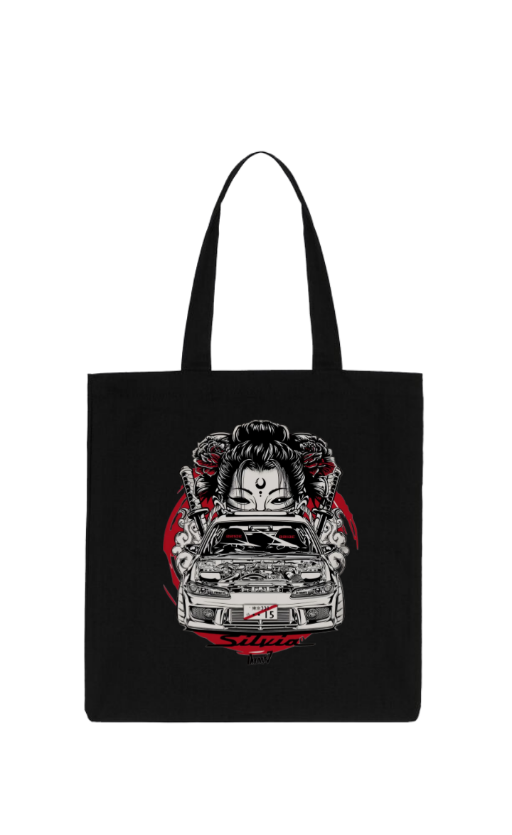 Geisha tote bag Black 39