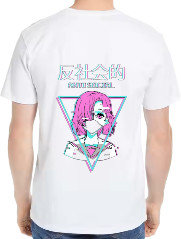 ANTI SOCIALANTI SOCIAL t- shirt One Size White back 20