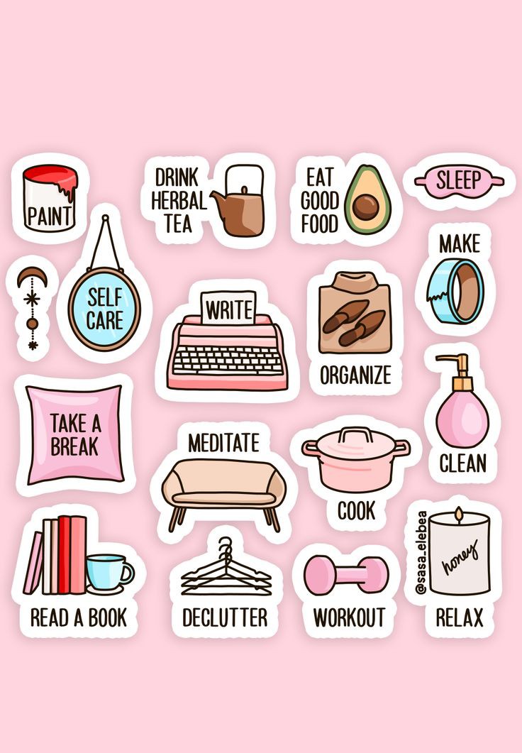Self-Care Sticker 191