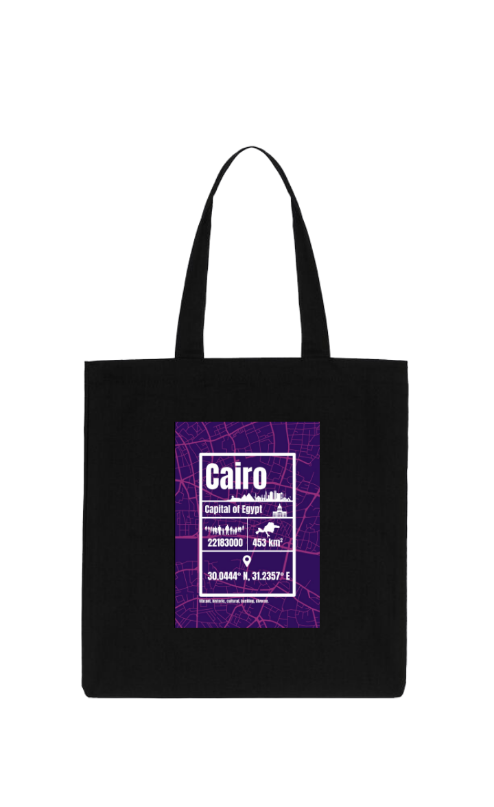 Egypt tote bag Black 20