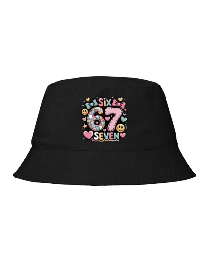 67 designs Bucket hat Fishman hat cap Black 20