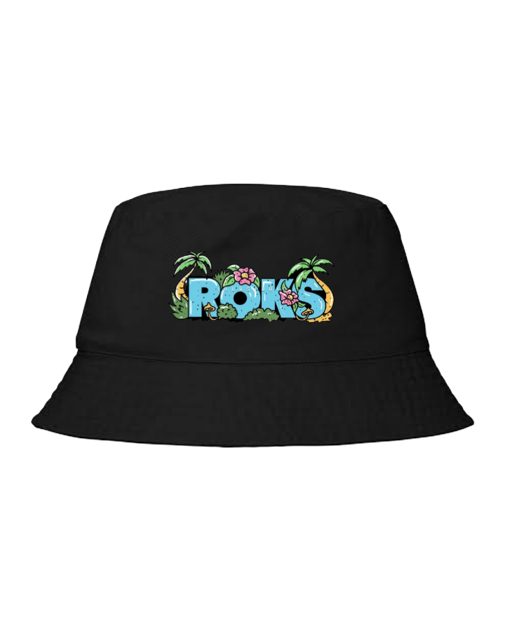 Summer Vibes Bucket hat Fishman hat cap Black 20