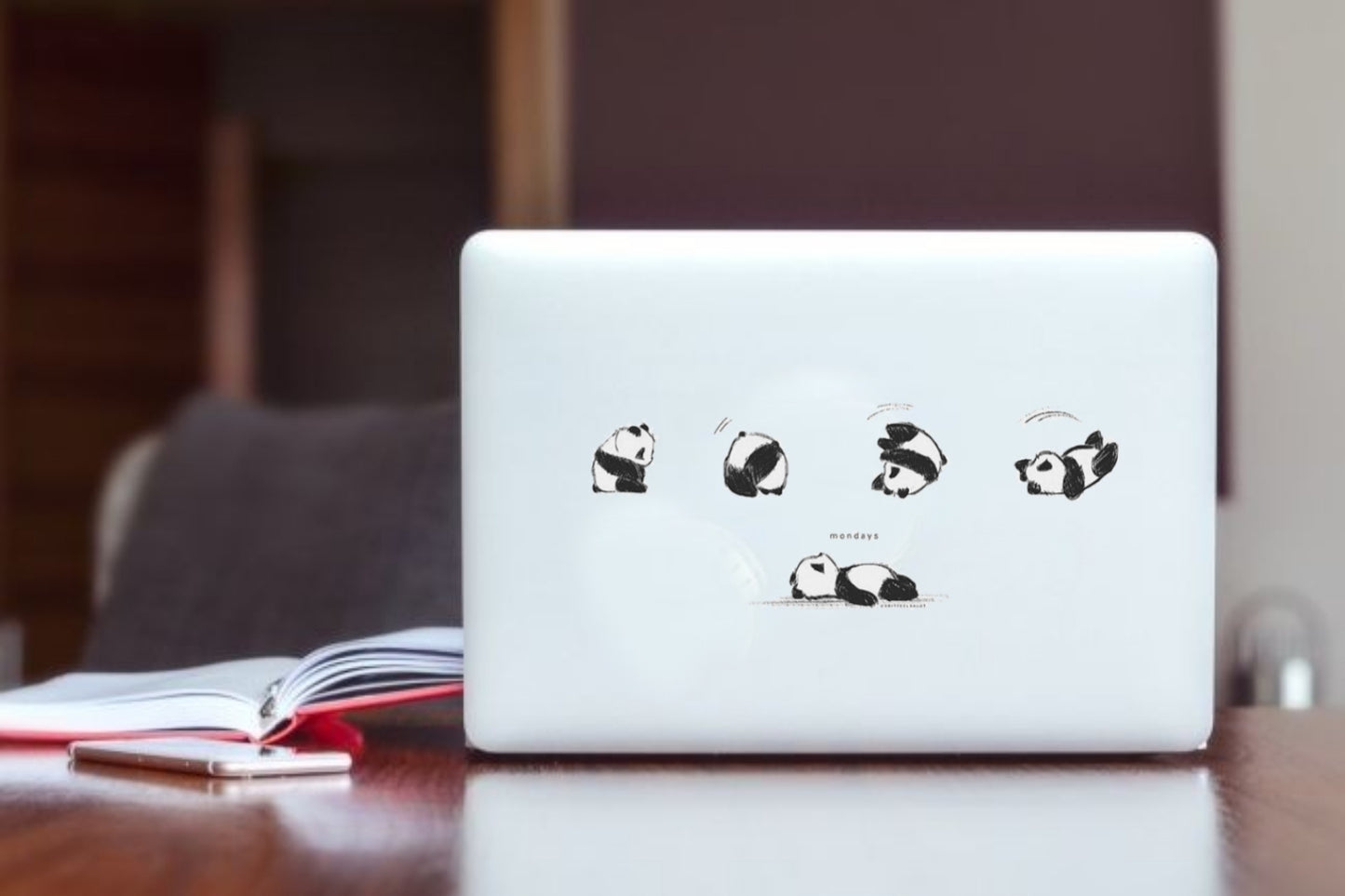 panda Laptop Sticker 20