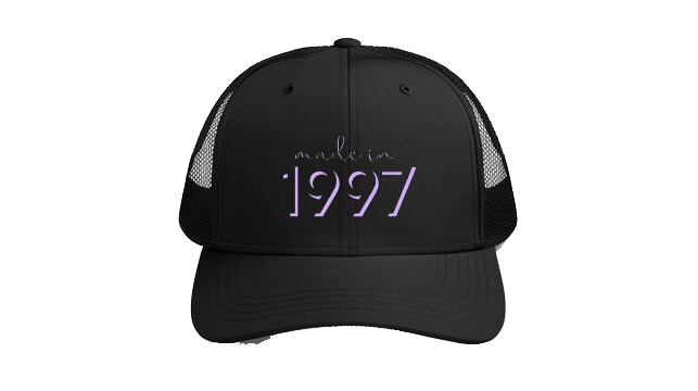 Baseball cap Black made in 1997 20