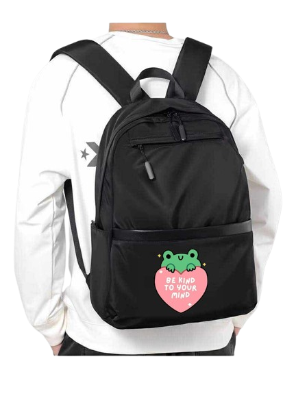 BE KIND TO YOUR MIND School Back bag bag 69