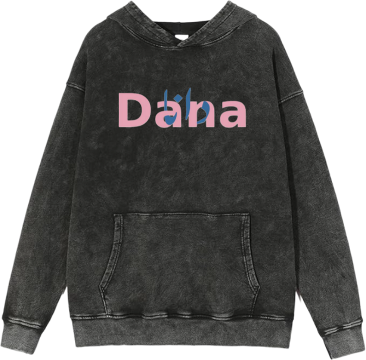 names One Size hoodie Washed Dana 20