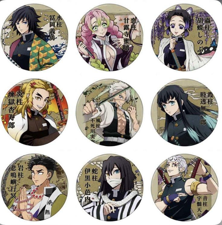 Demon Slayer brooch 20