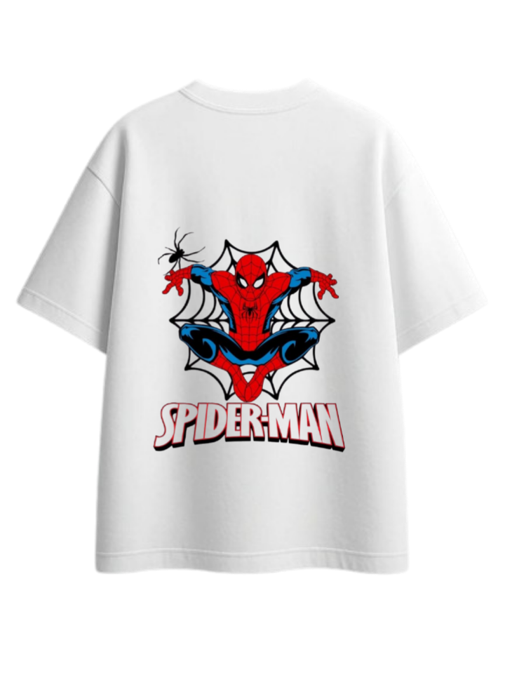 Spiderman t- shirt One Size White Back 20