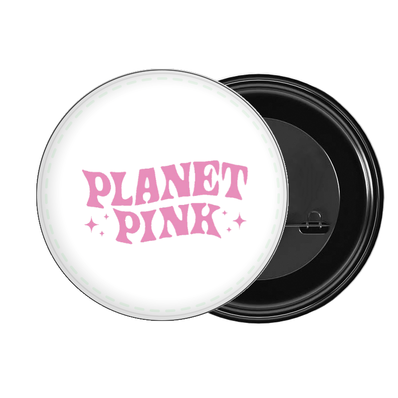 brooch PLANET PINK 212