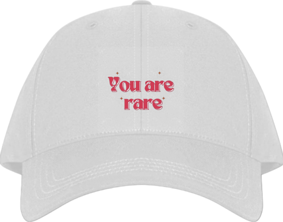 You are rare Baseball cap White 216
