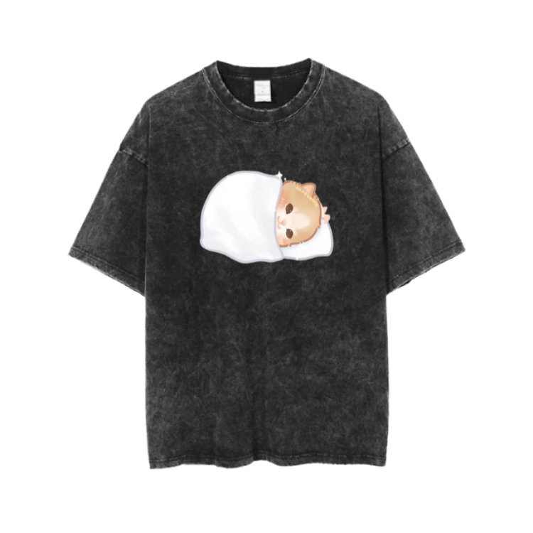 cat One Size t- shirt Washed 21