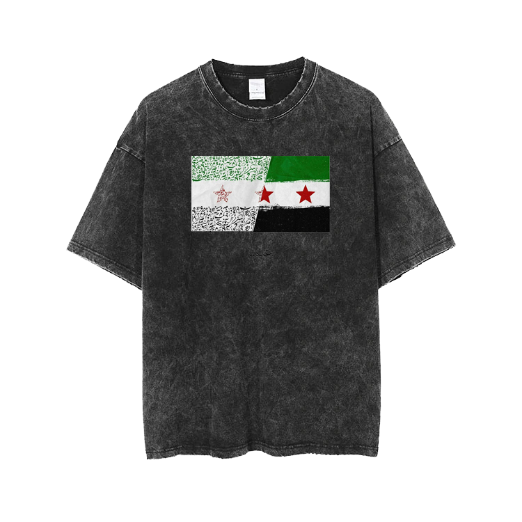 Syria t- shirt One Size Washed 21