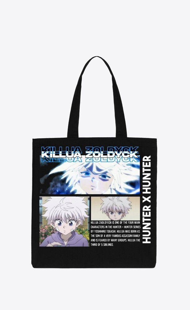 Hunter × Hunter tote bag Black 20