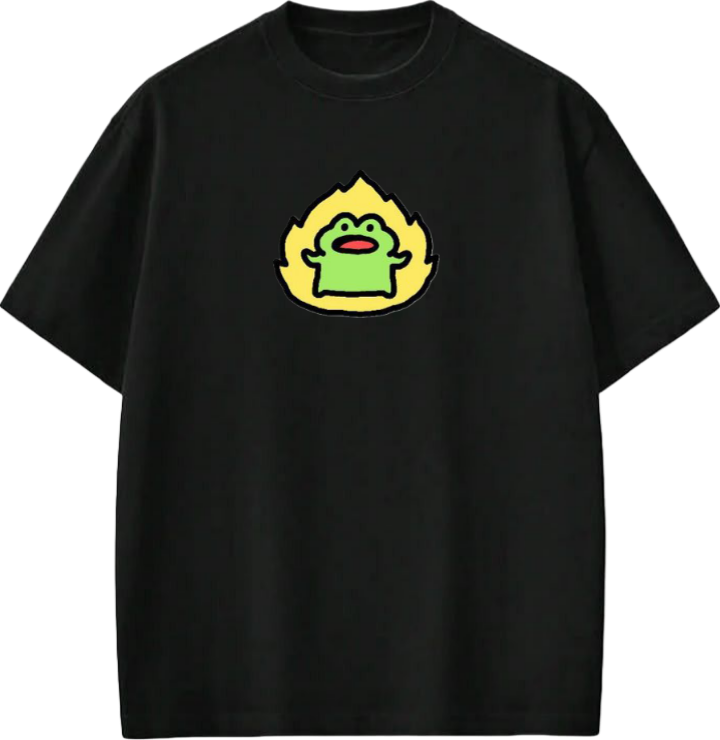 Frog One Size t- shirt Black 21