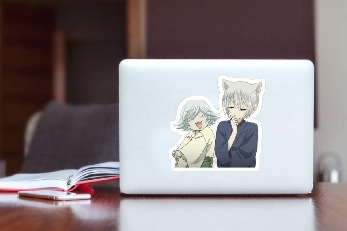 "Kamisama Kiss Anime Sticker, Waterproof Vinyl Fantasy Decal for Laptop, Water Bottle, Hydro Flask, Skateboard, Luggage, Kawaii Romance Anime Merchandise Gifts