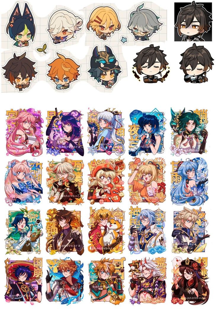 Genshin Impact Sticker 21
