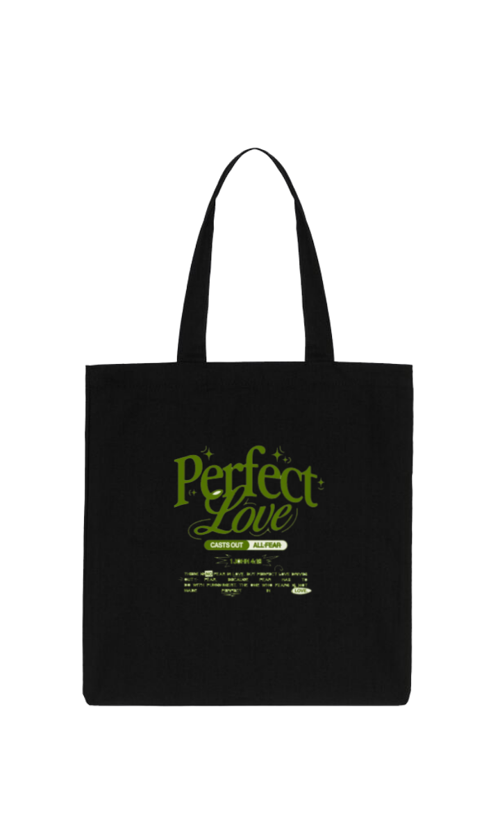 Perfect Love tote bag Black 151