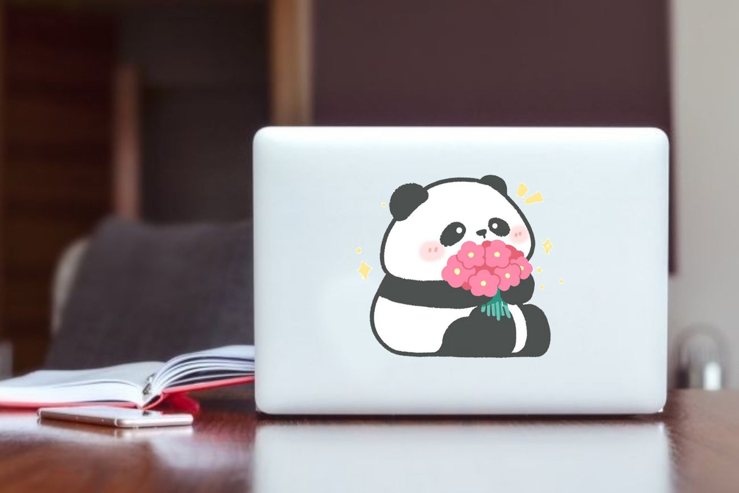 panda Laptop Sticker 21