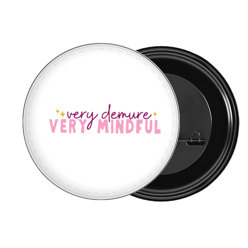 brooch very demure, VERY MINDFUL 224