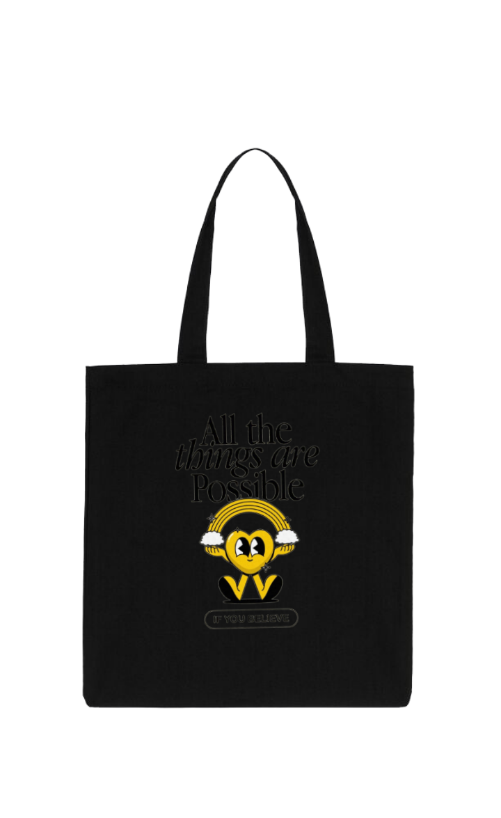 All the things are Possible Tote bag Black 209
