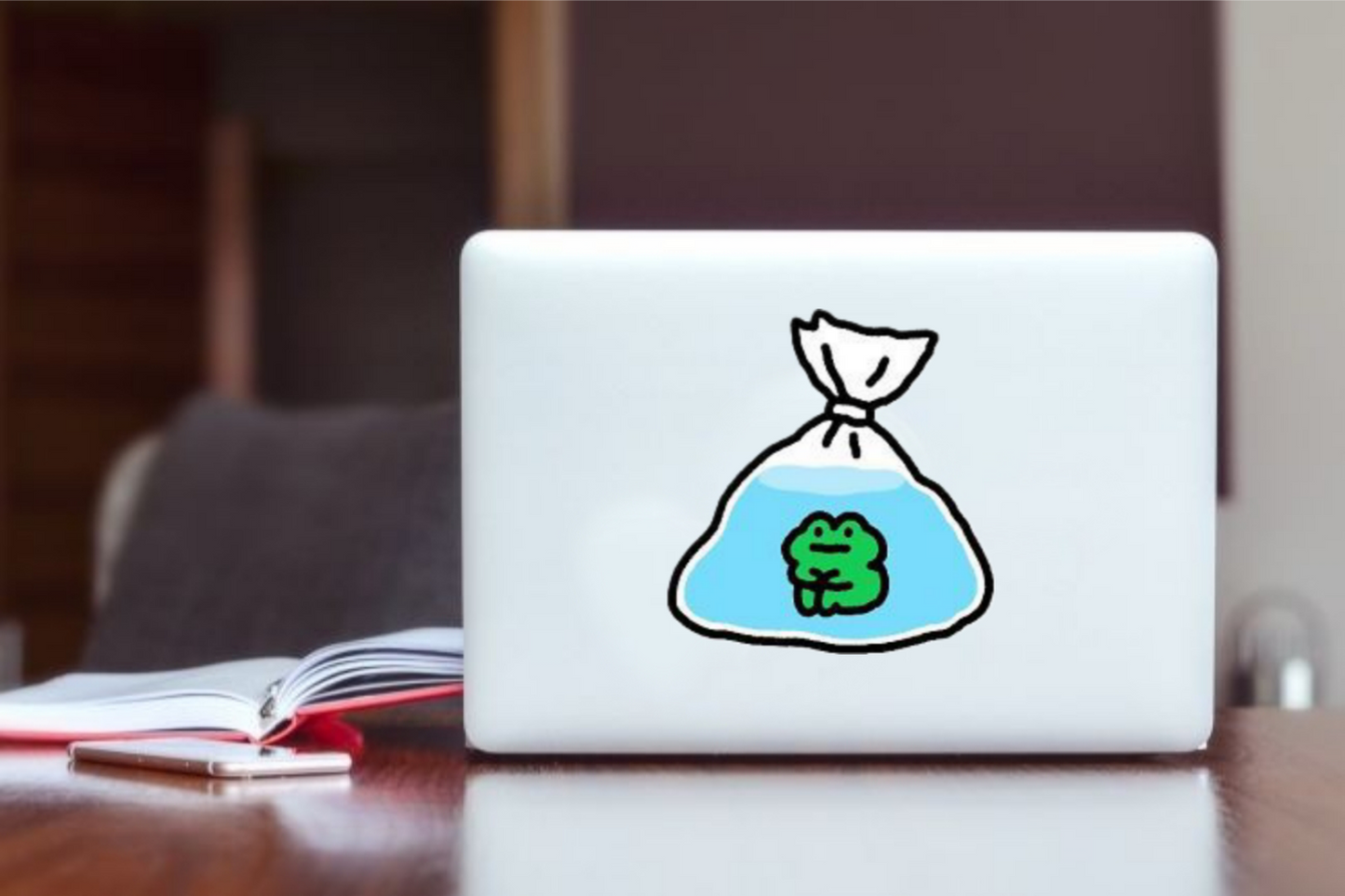 Frog Laptop Sticker 22