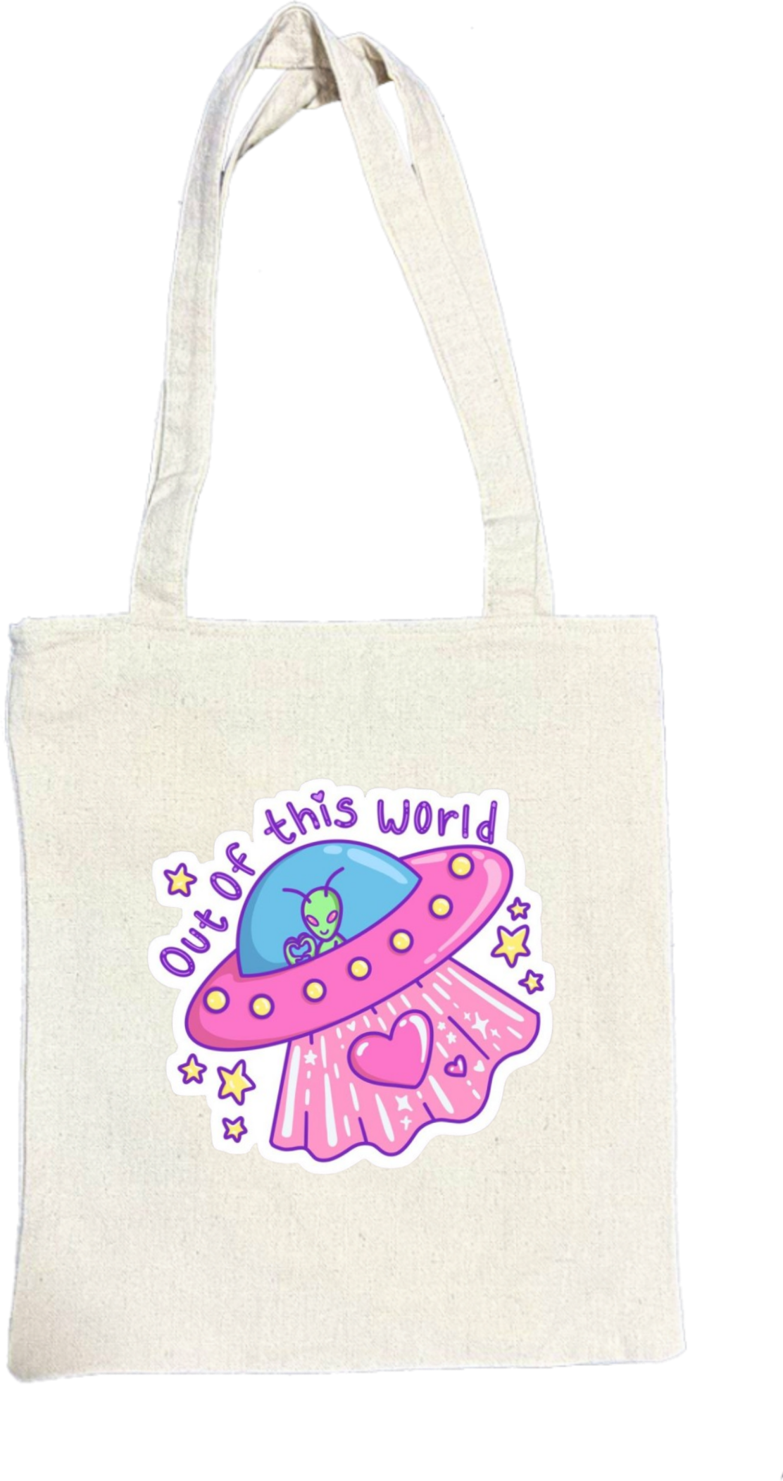 aliens tote bag Beige 22