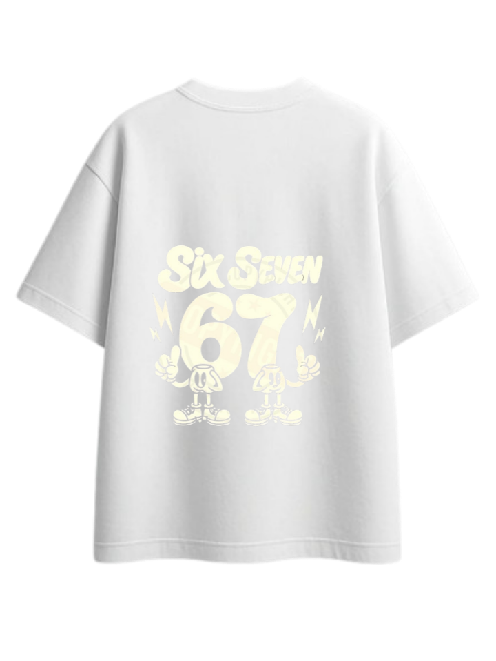 67 designs One Size t- shirt White Back 22