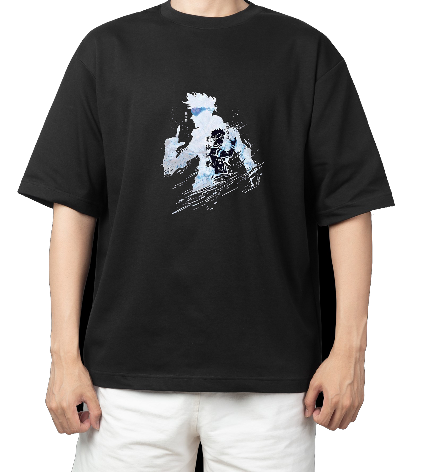 tjujutsu kaisen GOJO Oversize t- shirt Black 22