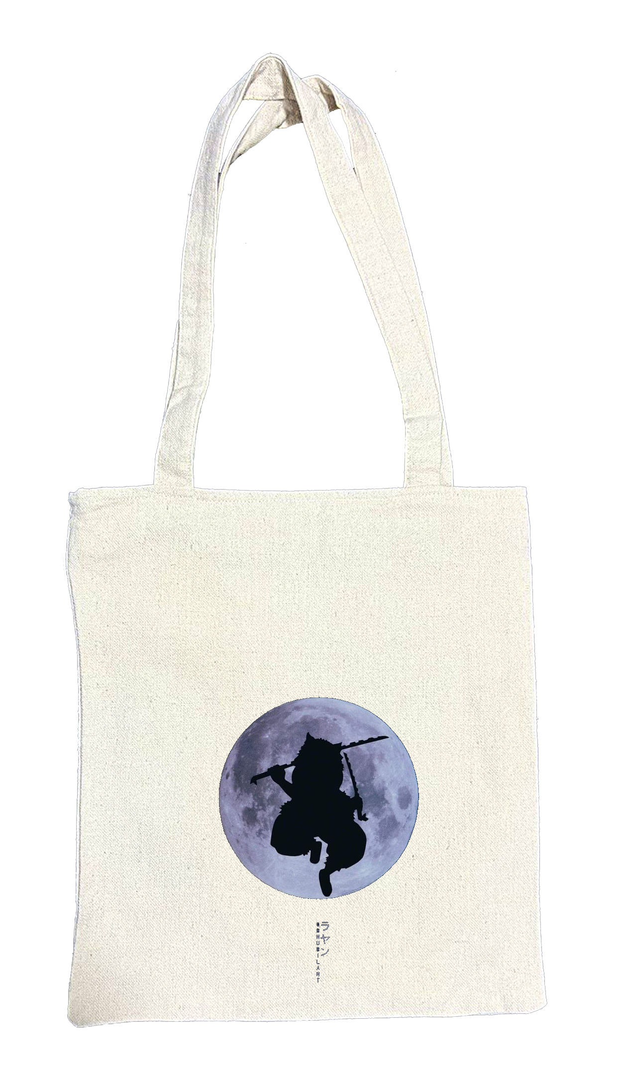 Anime Demon slayer nezuko tanjiro tote bag Beige 22