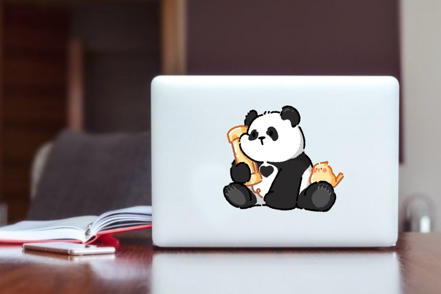 panda Laptop Sticker 22