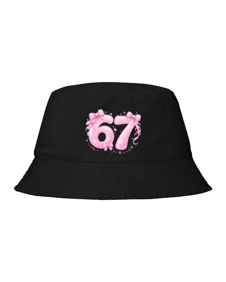 67 designs Bucket hat Fishman hat cap Black 22