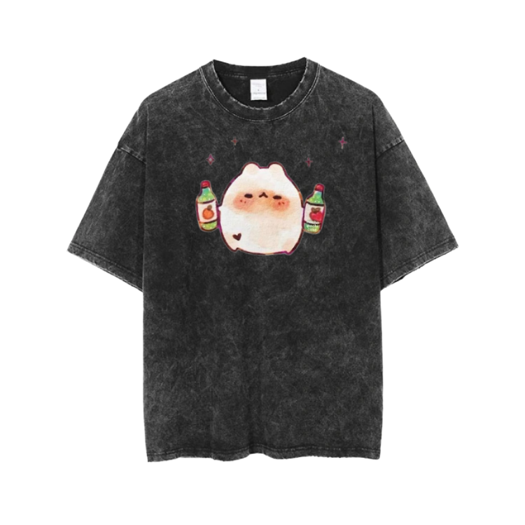 bunny One Size t- shirt Washed 22
